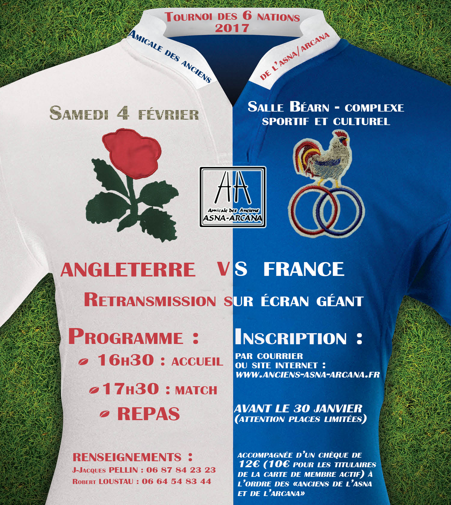 Affiche Angleterre France 2017