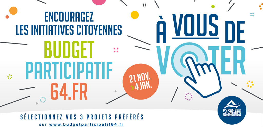 visuel budget participatif 64 vote