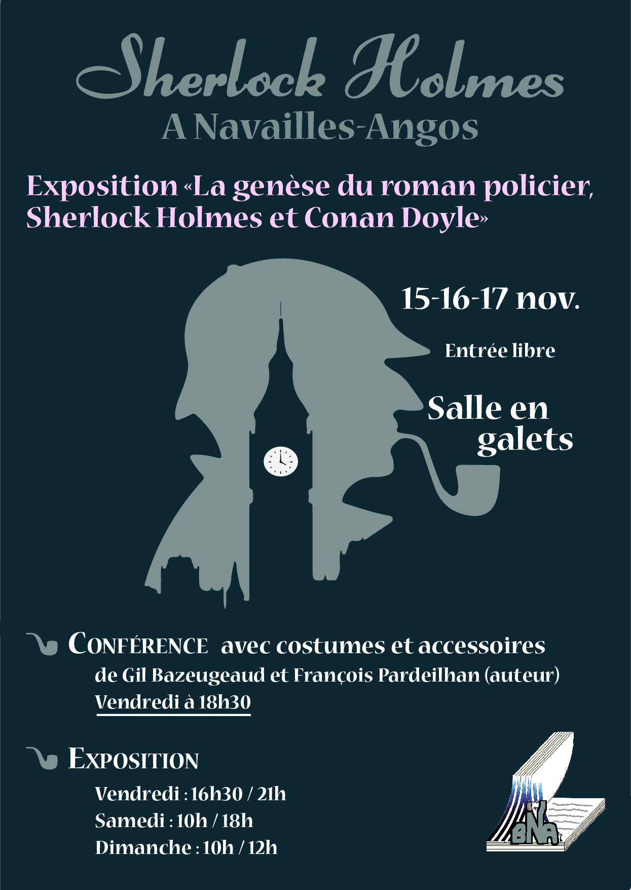 Affiche Sherlock Holmes 2024