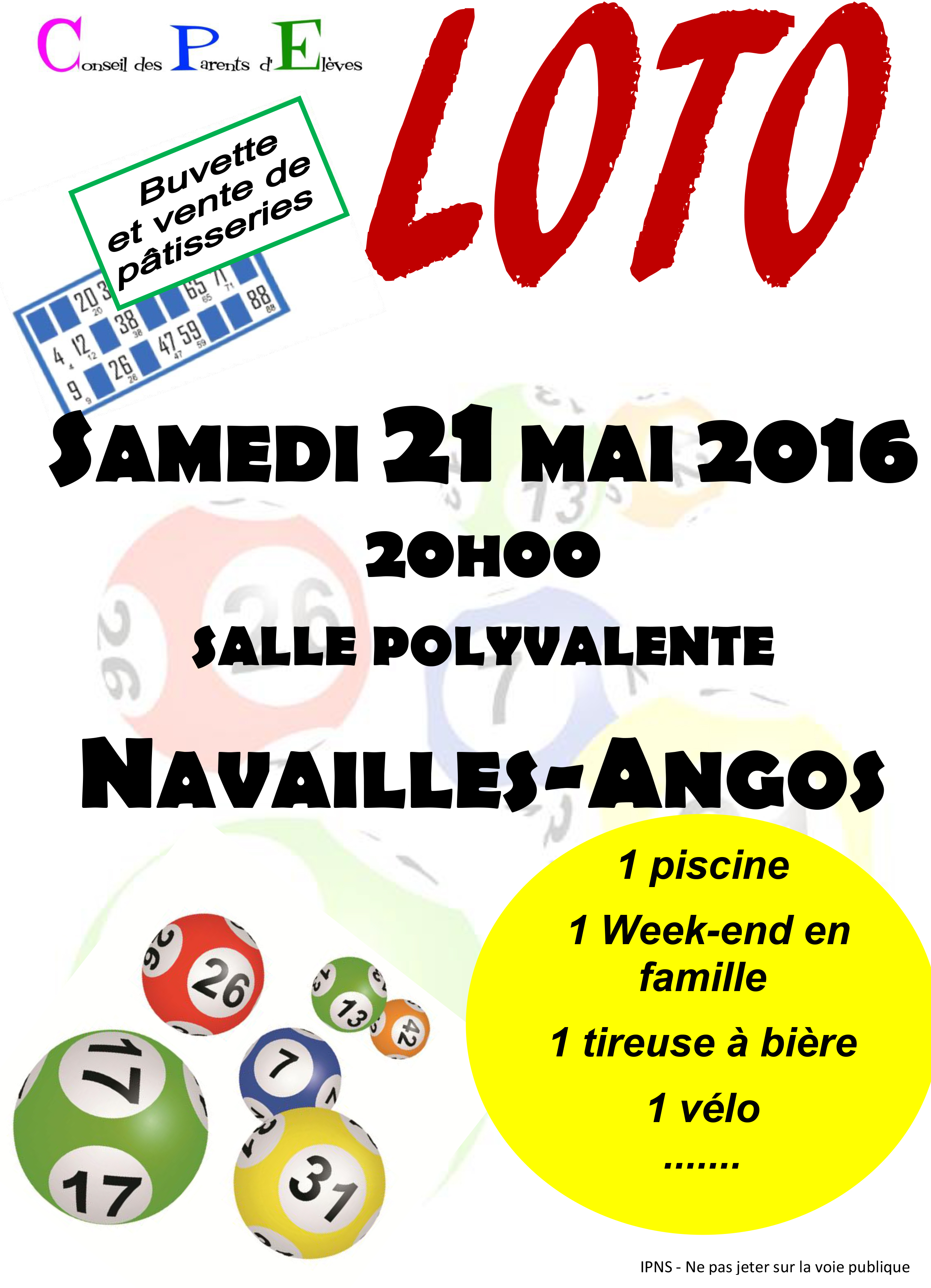 affiche Loto 2016