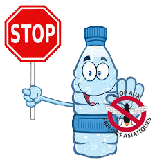 Bouteille stop frelons asiatiques crea