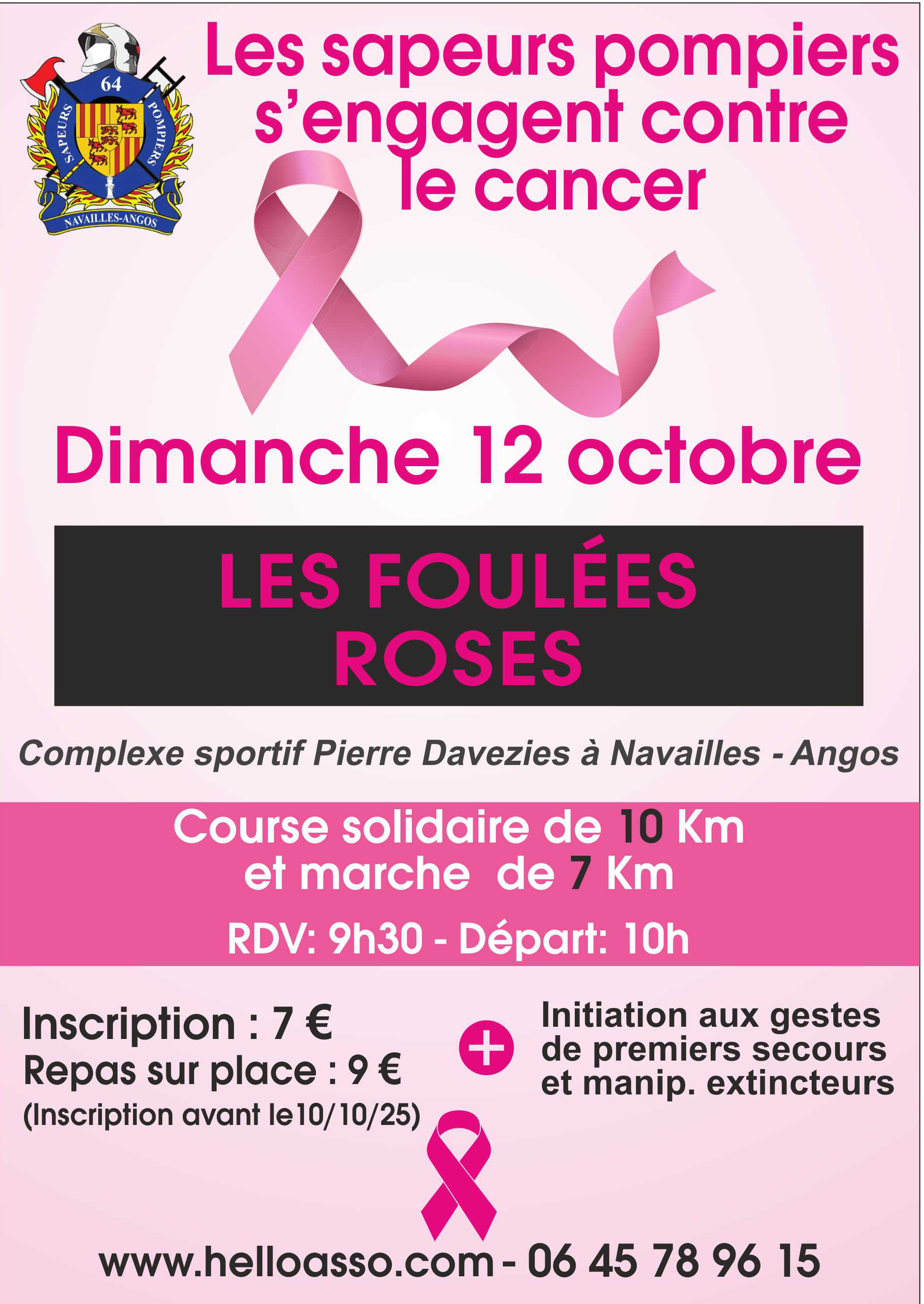 Affiche Foules Roses 2024