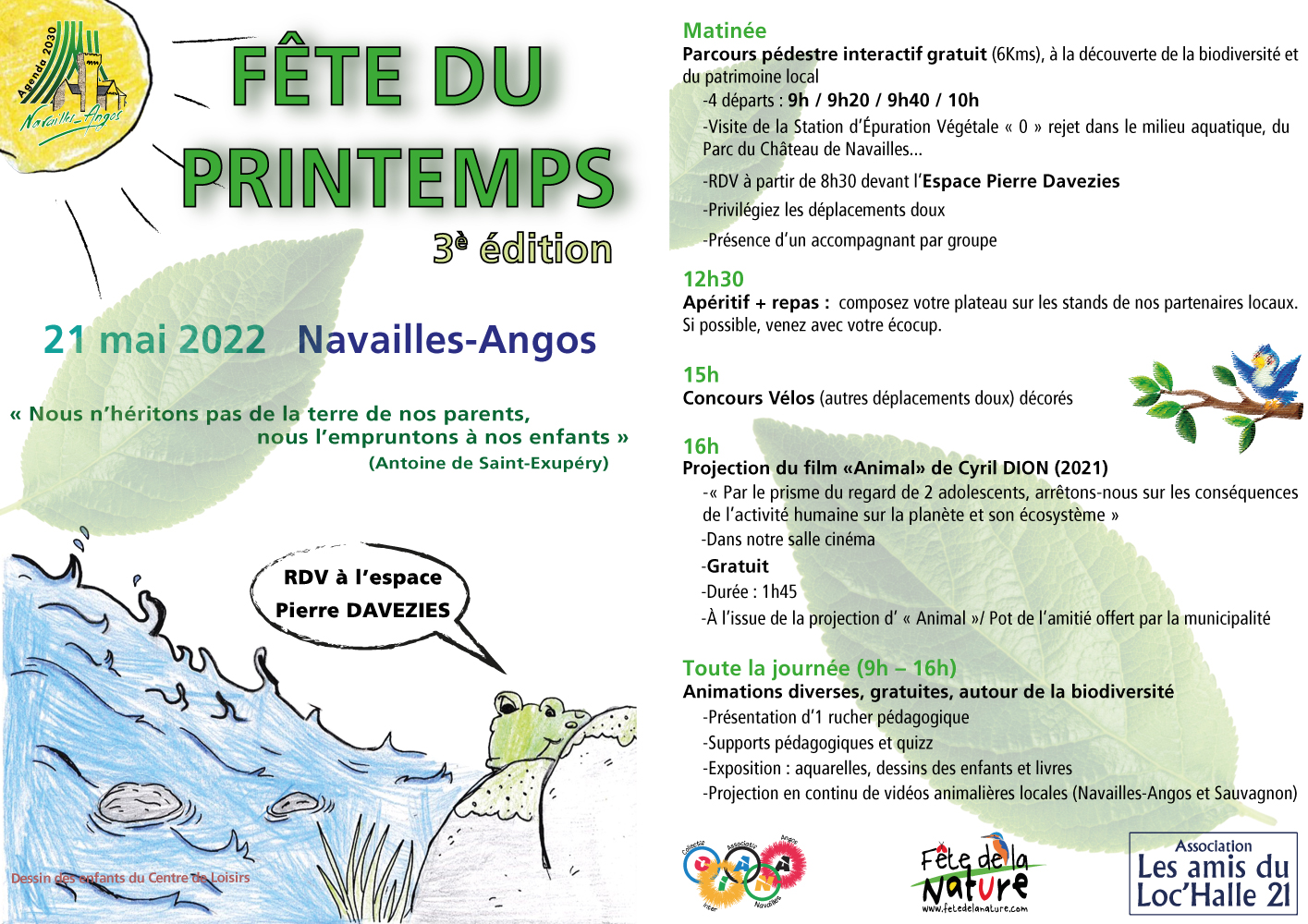 Flyer Recto Verso pour publication internet