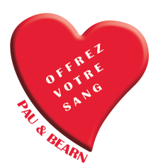LOGO DON DU SANG PAU BEARN