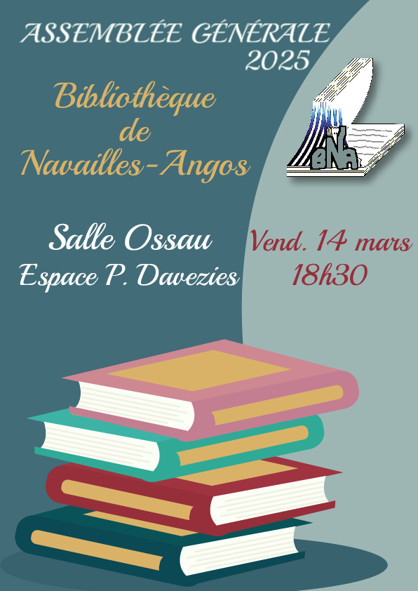 Affiche AG Bibliotheque 2025