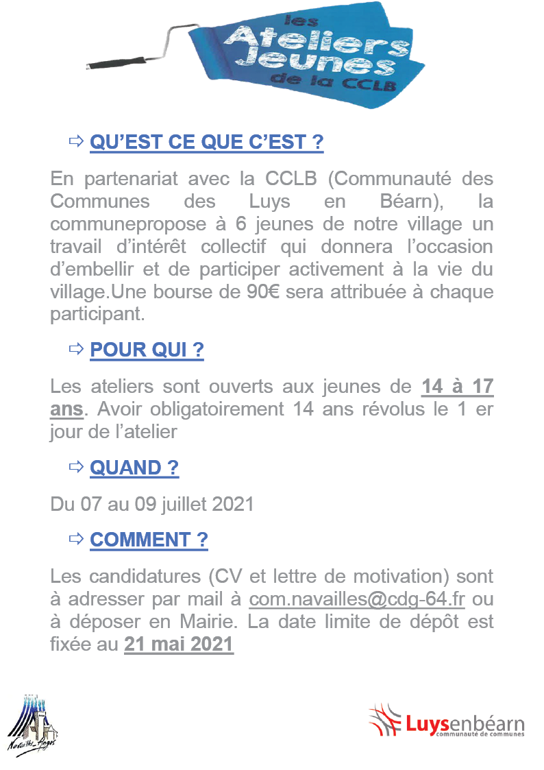 ateliers jeunes cclb na 2021