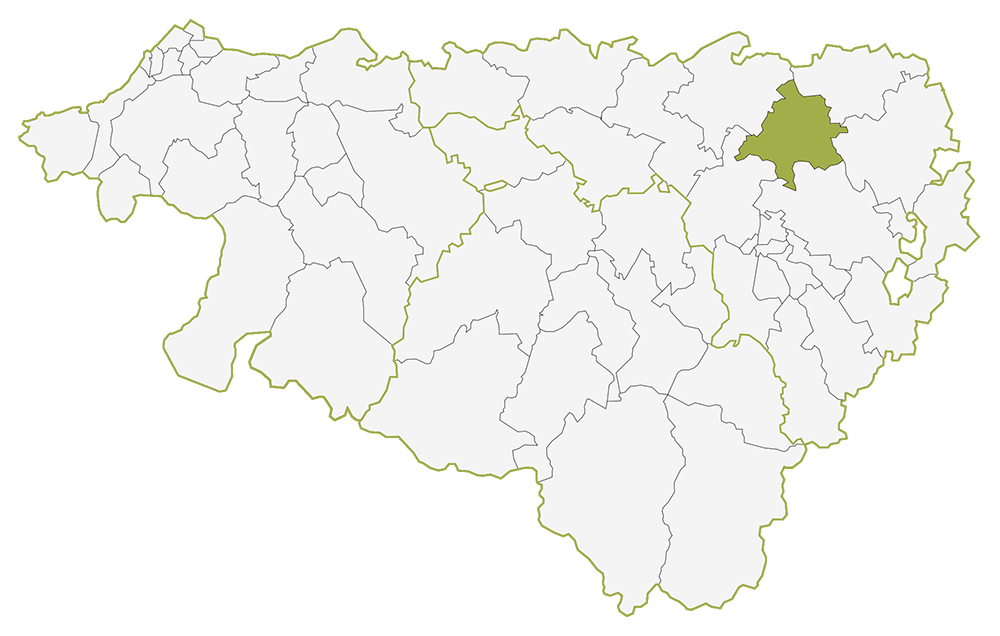 Carte du Canton de Thèze