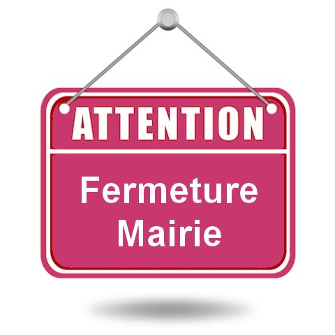 fermeture mairie