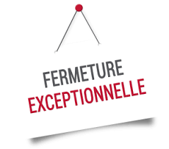 picto fermeture exceptionnelle