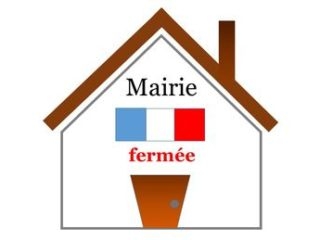 picto mairie fermee
